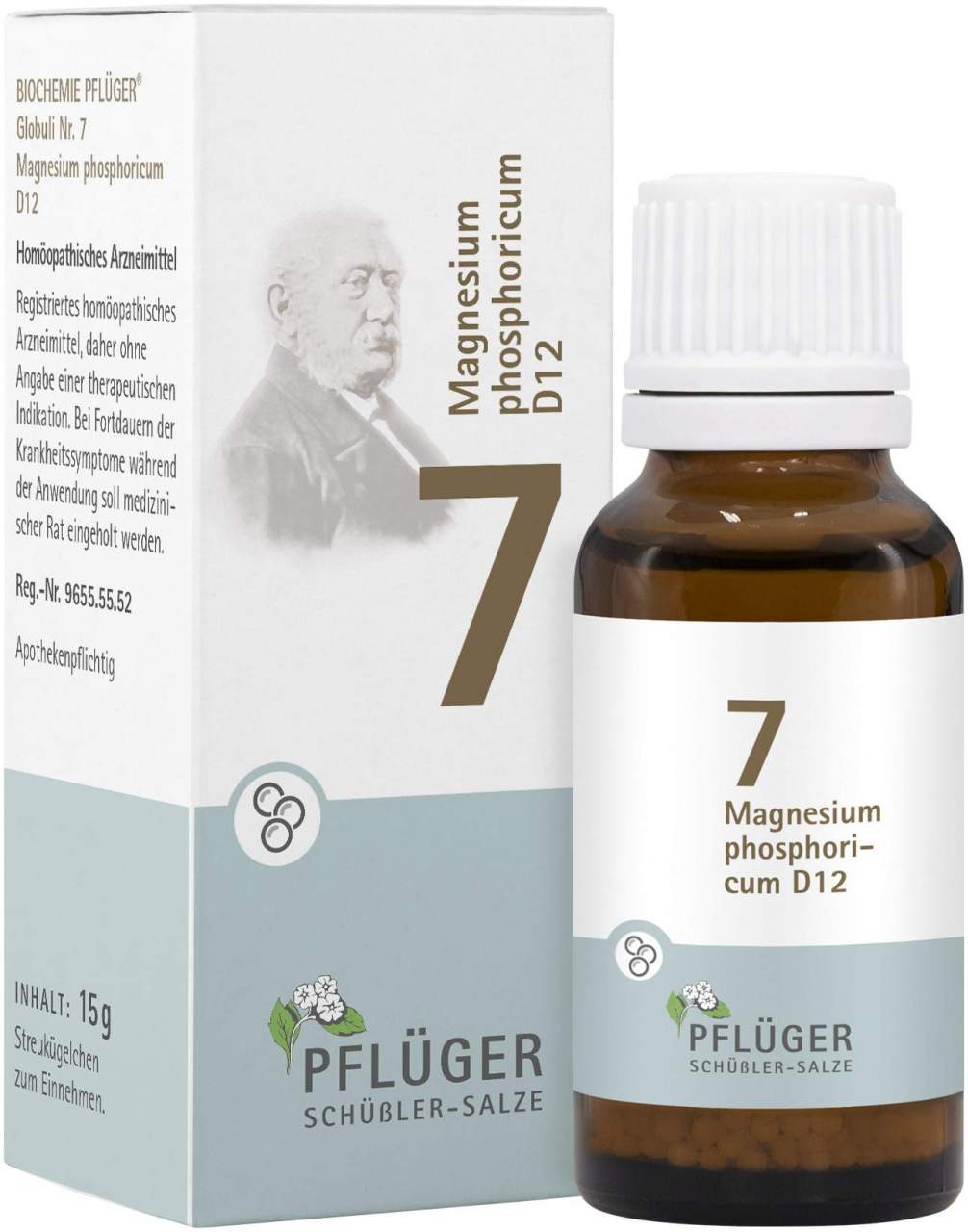 Biochemie Pflüger Nr. 7 Magnesium Phosphoricum D12 15 G Globuli