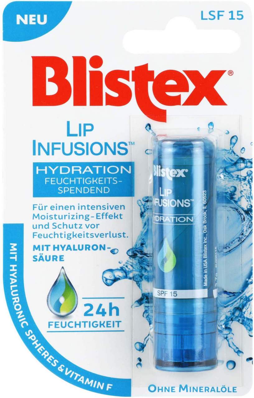 Blistex Lip Infusions Hydration Stift 3,7 G