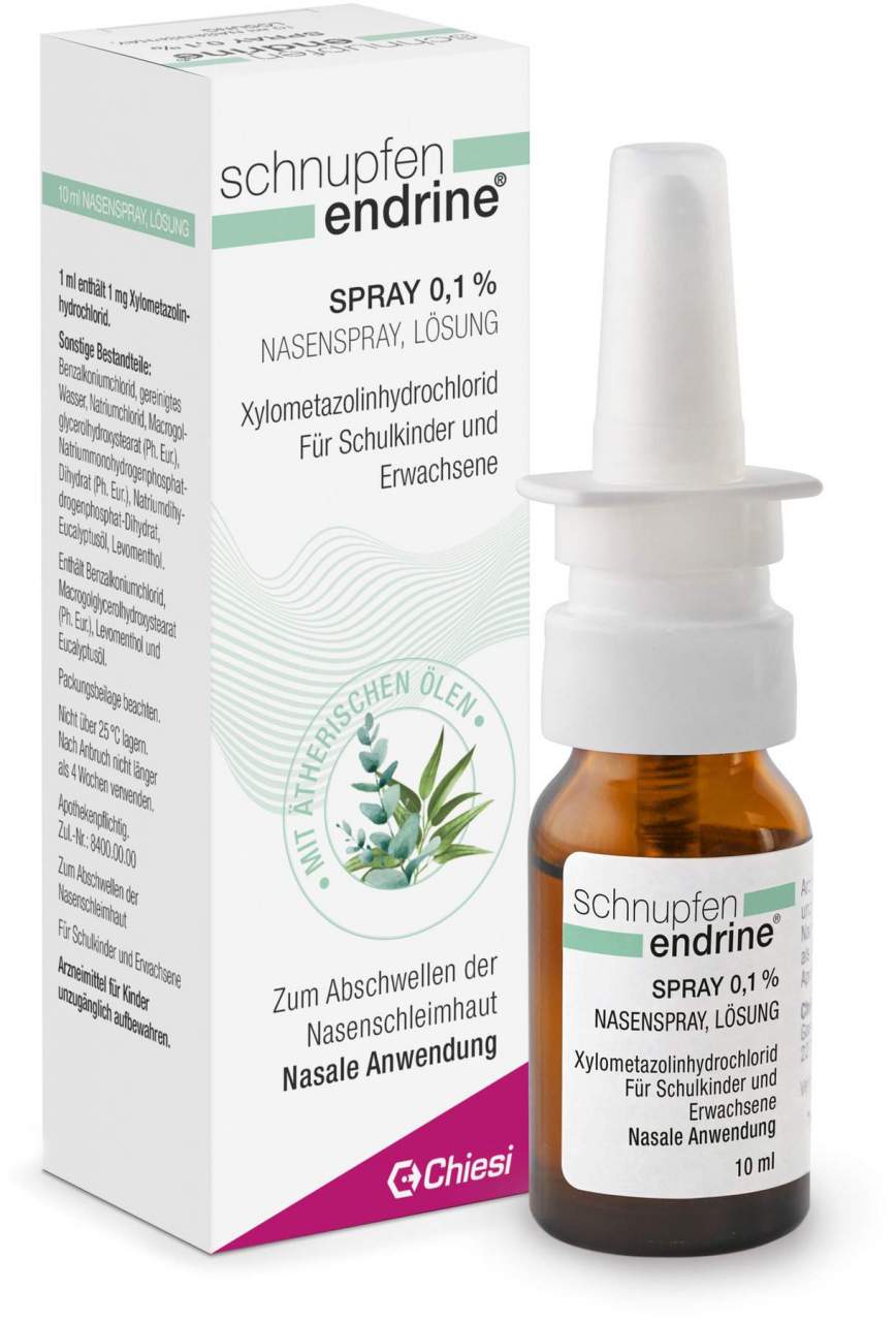 Schnupfen Endrine 0,1% Nasenspray 10 ml