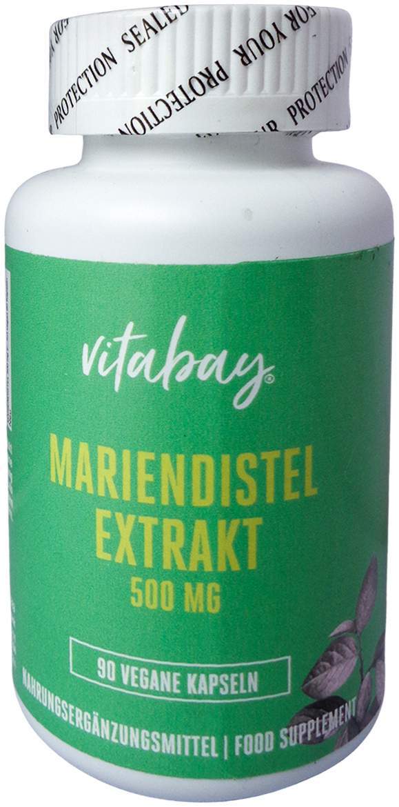 Mariendistel 500 mg Extrakt Kapseln