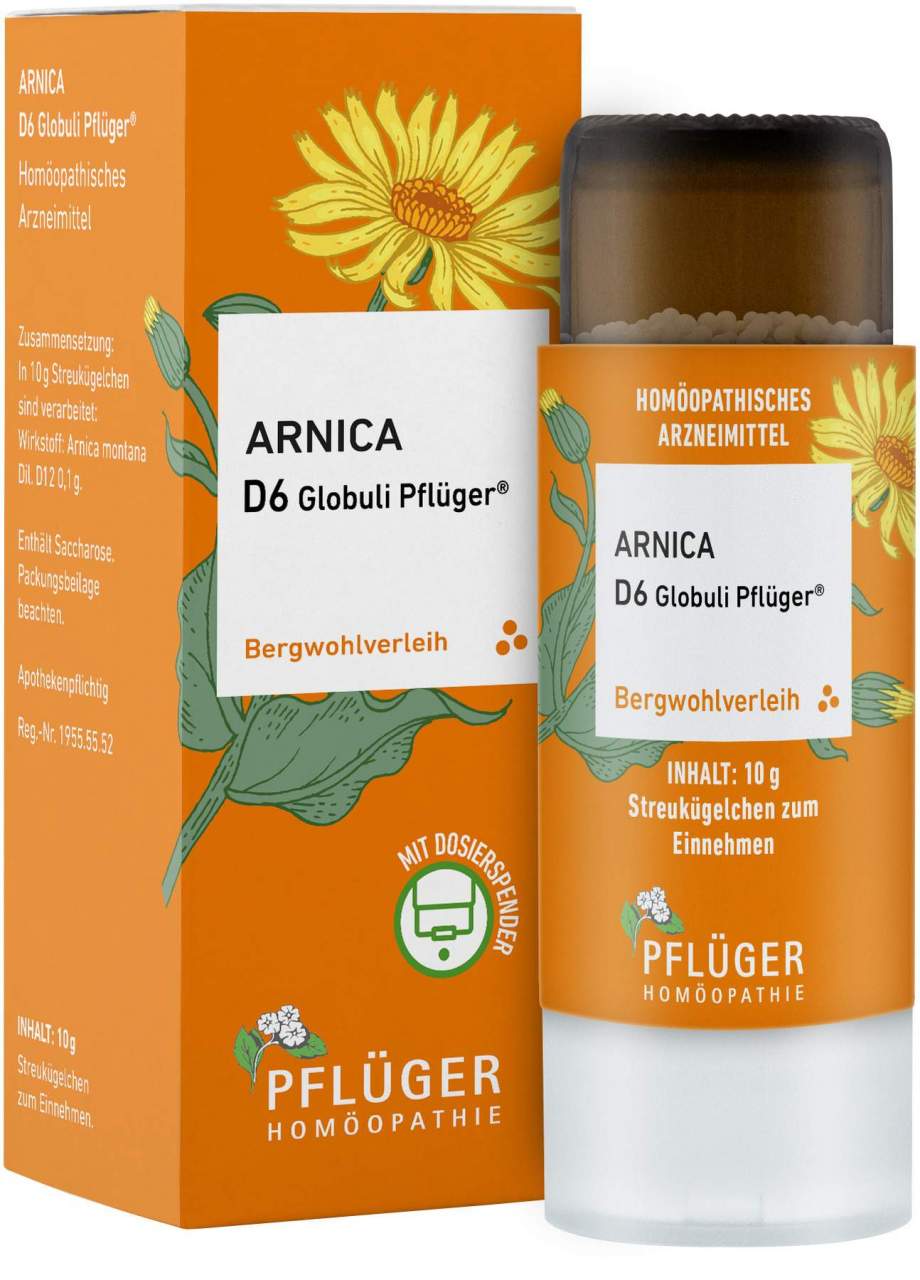Arnica D6 Globuli Pflüger 10 g