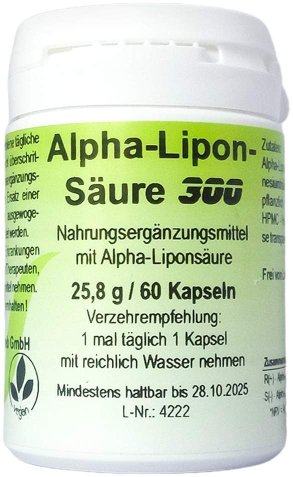 Alpha Liponsäure 300 Kapseln 60 Stück