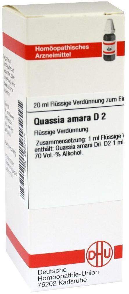 Dhu Quassia D2 Dilution 20 ml