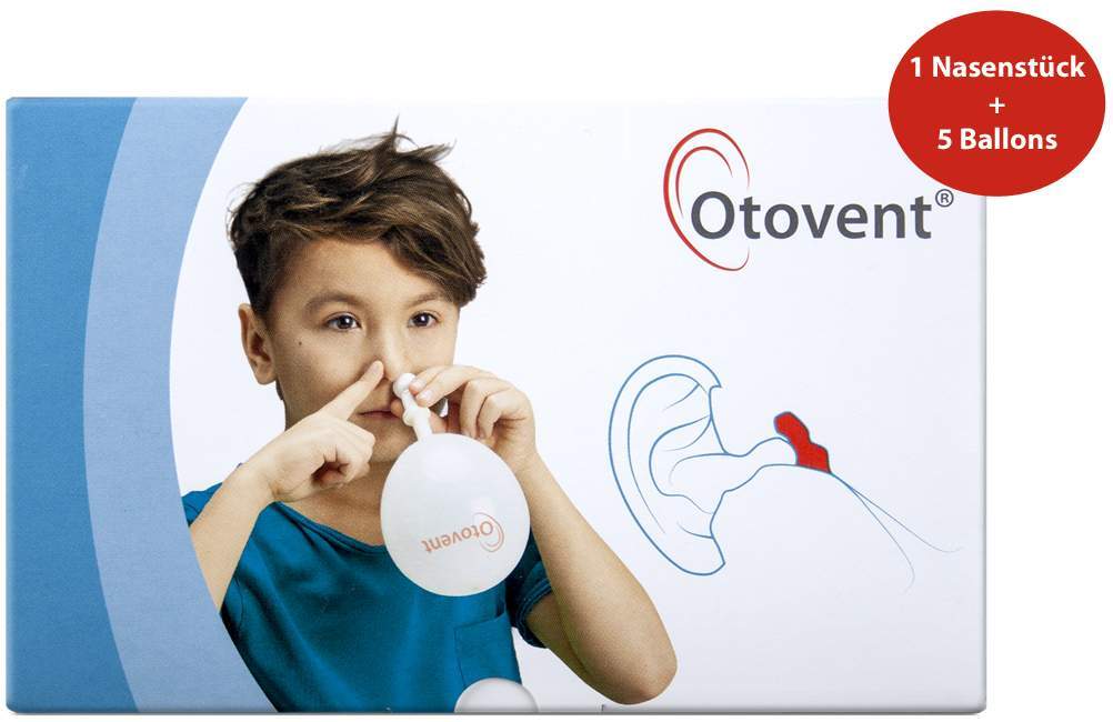 Otovent System 1 Nasenstück+5 Luftmembrane