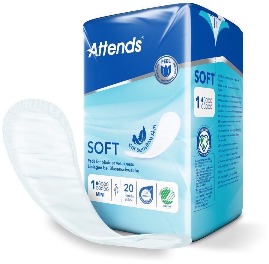 Attends Soft 1 Mini Einlagen