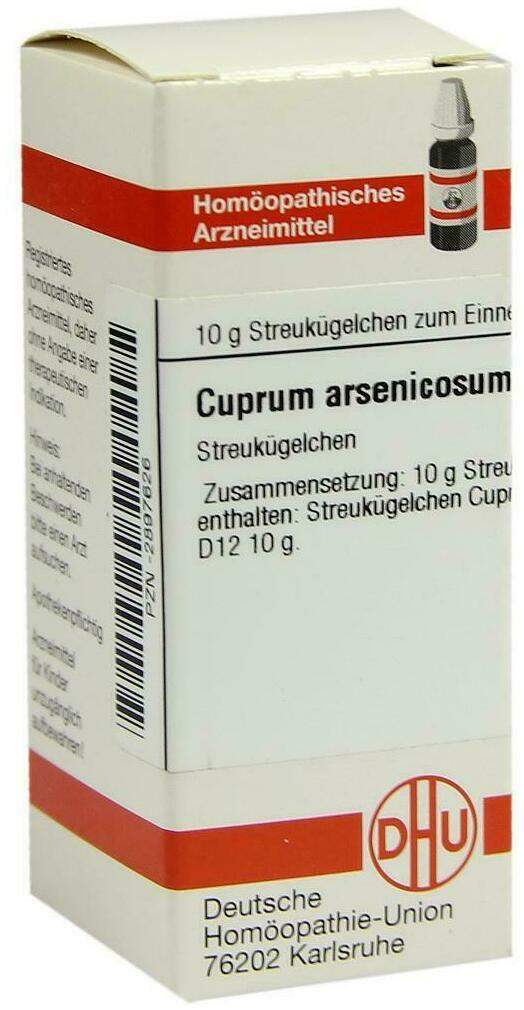 Dhu Cuprum Arsenicosum D12 Globuli