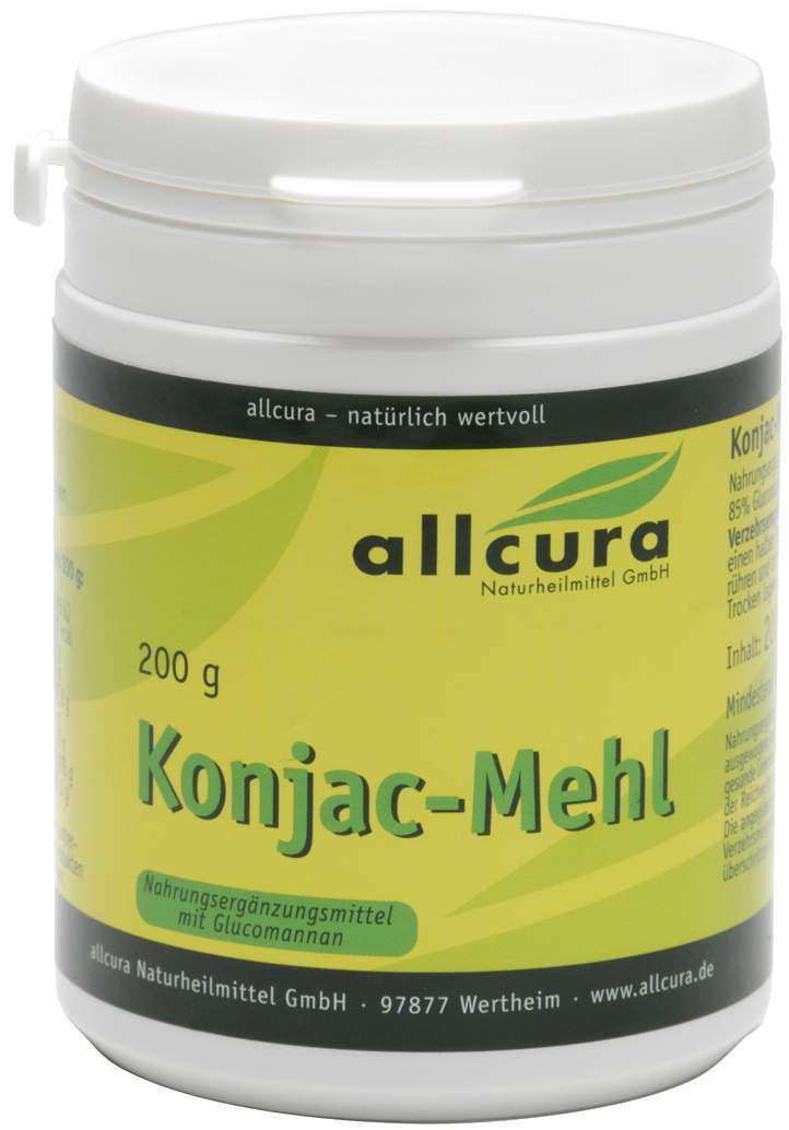 Allcura Konjac Mehl 200g