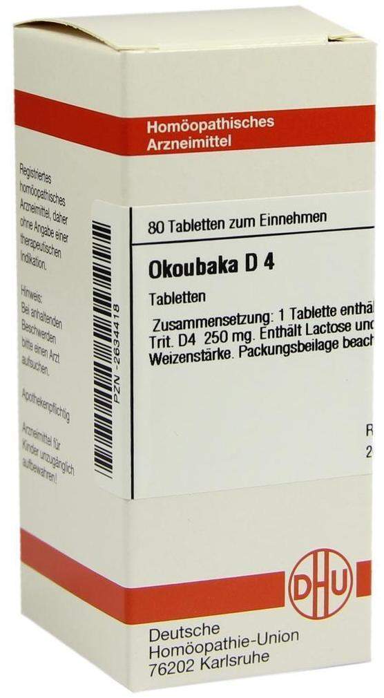 Dhu Okoubaka D4 80 Tabletten