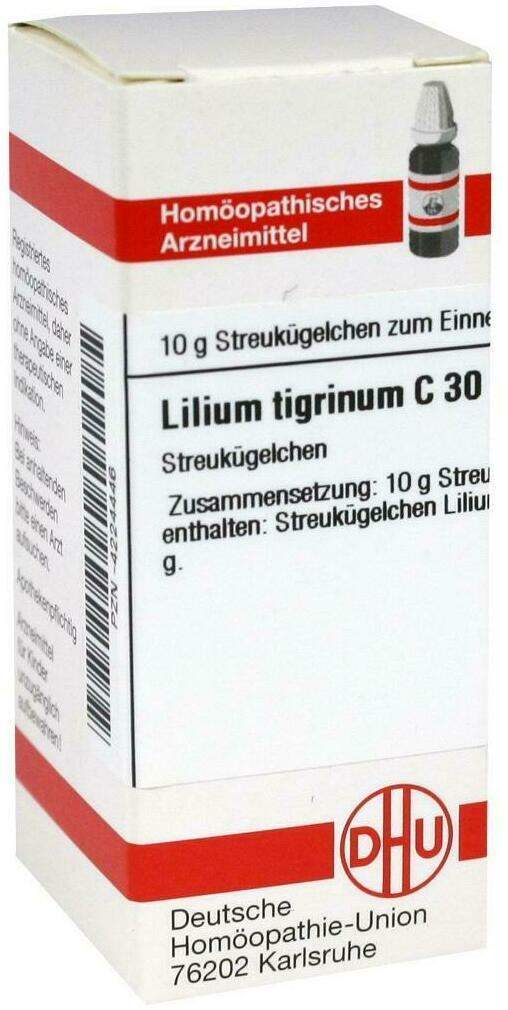 Dhu Lilium Tigrinum C30 Globuli 10 G