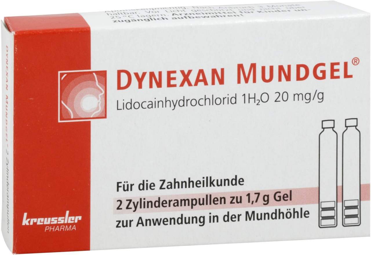 Dynexan 2 X 1,7 G Mundgel