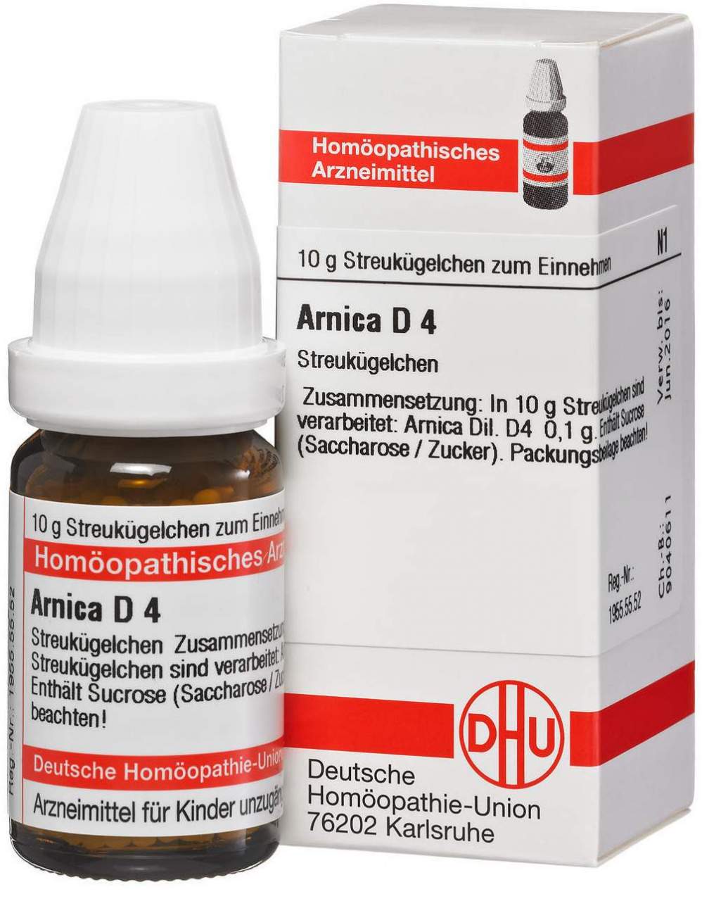 Dhu Arnica D4 10 G Globuli