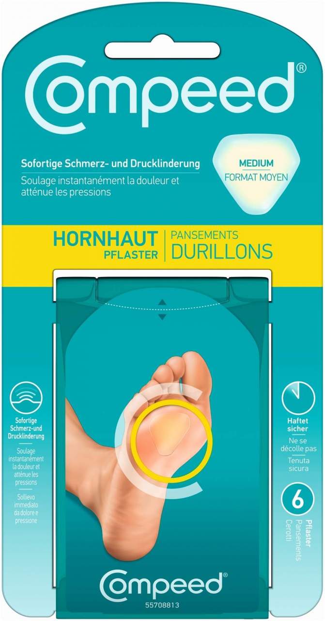 Compeed Hornhaut Pflaster 6 Stück