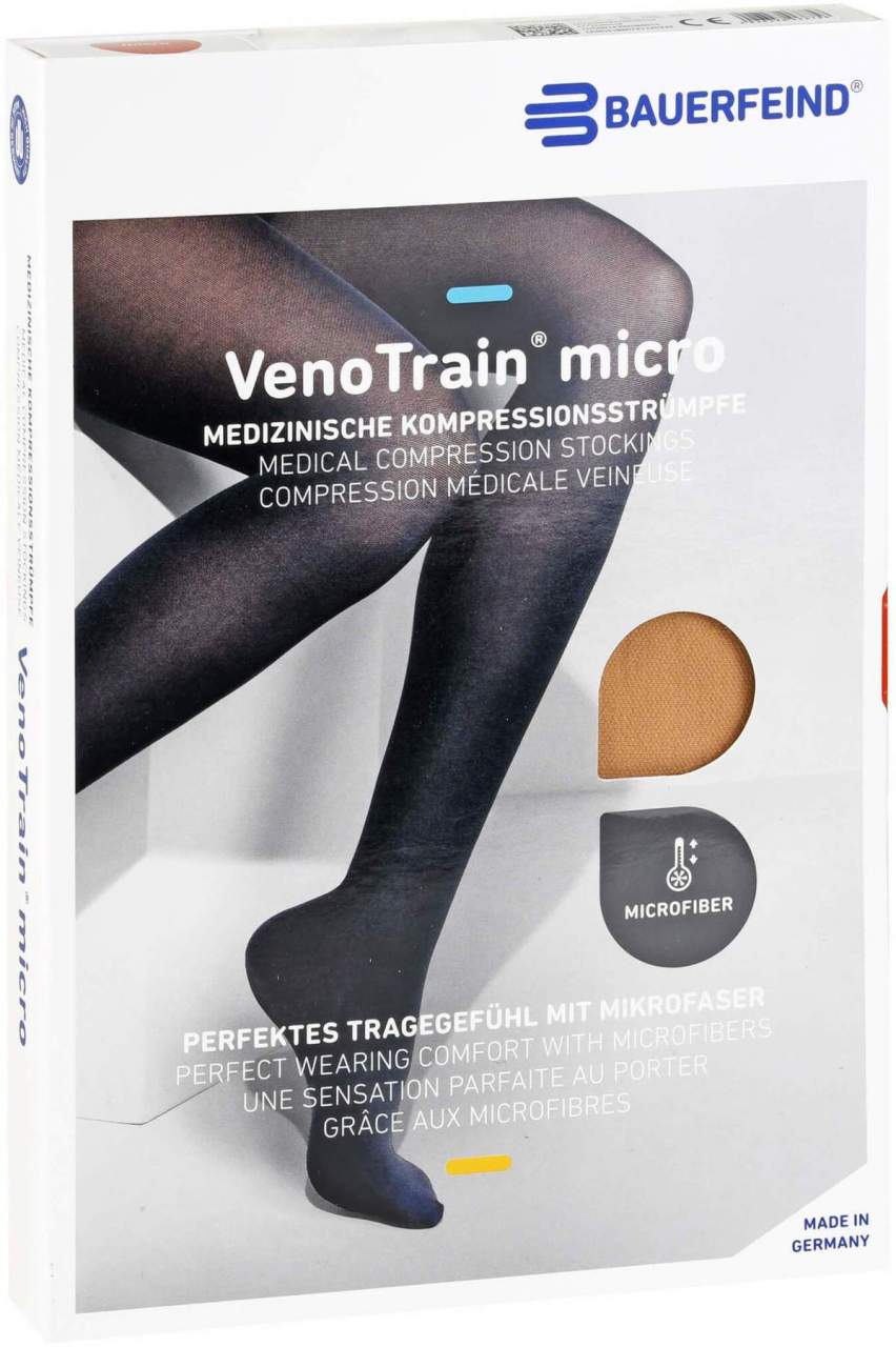Venotrain Micro Ad S Norm. Short K2 Creme