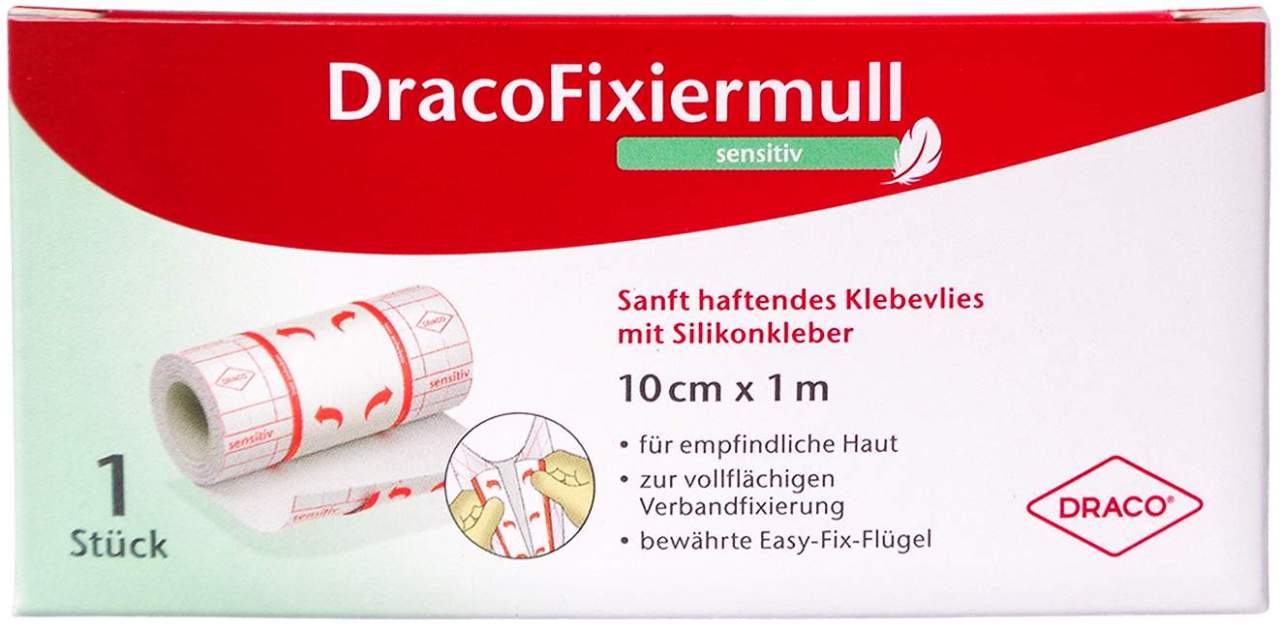 Dracofixiermull Sensitiv 10 Cmx1 M