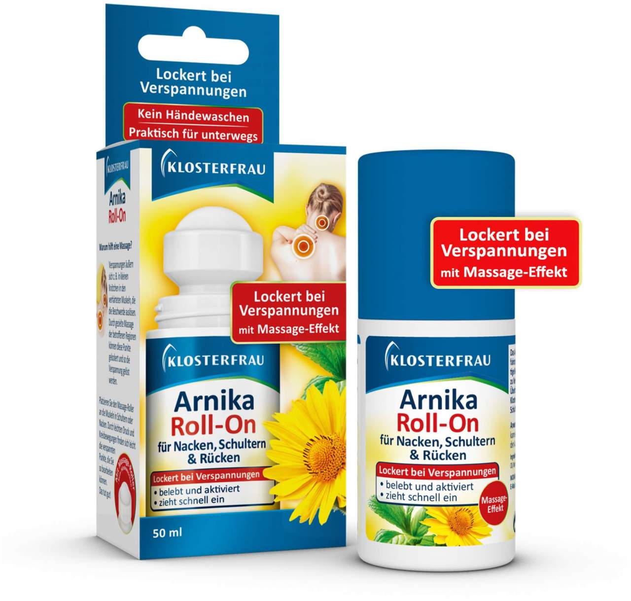 Klosterfrau Arnika Roll On 50 ml