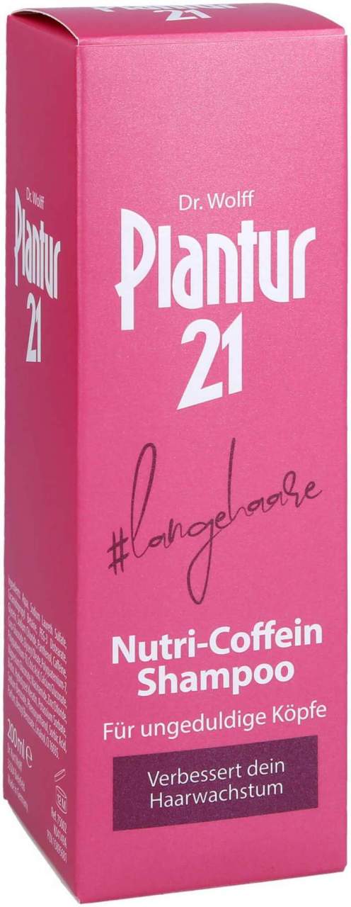 Plantur 21 Langehaare Nutri-Coffein-Shampoo 200 ml - Zur Haarpflege