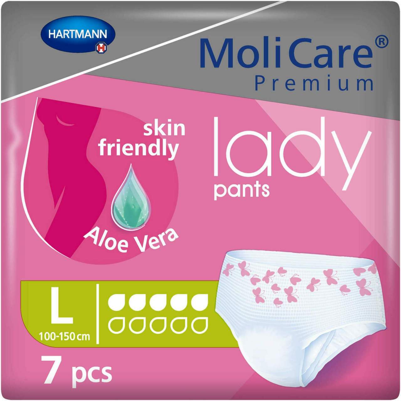 Molicare Premium Lady Pants 5 Tropfen L 7 Stück