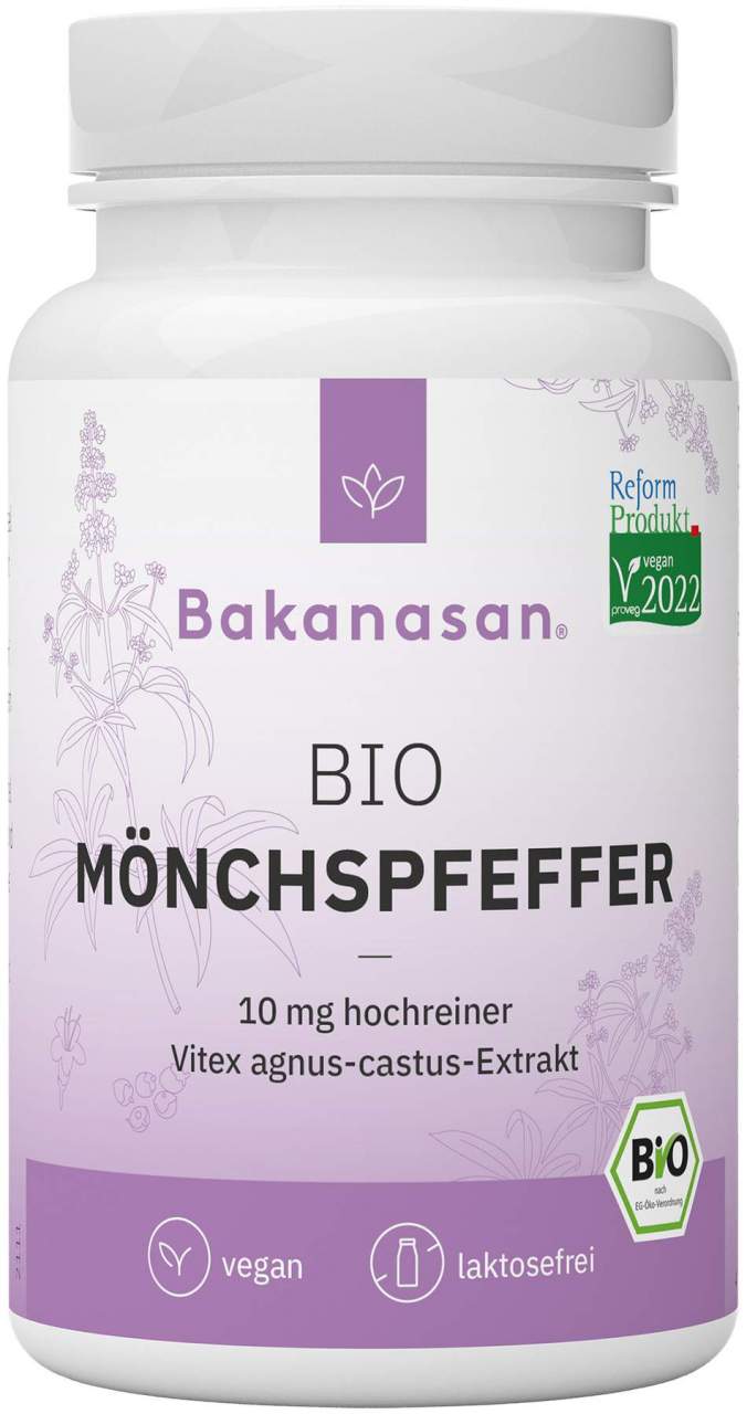 Bakanasan Bio Mönchspfeffer 60 Kapseln