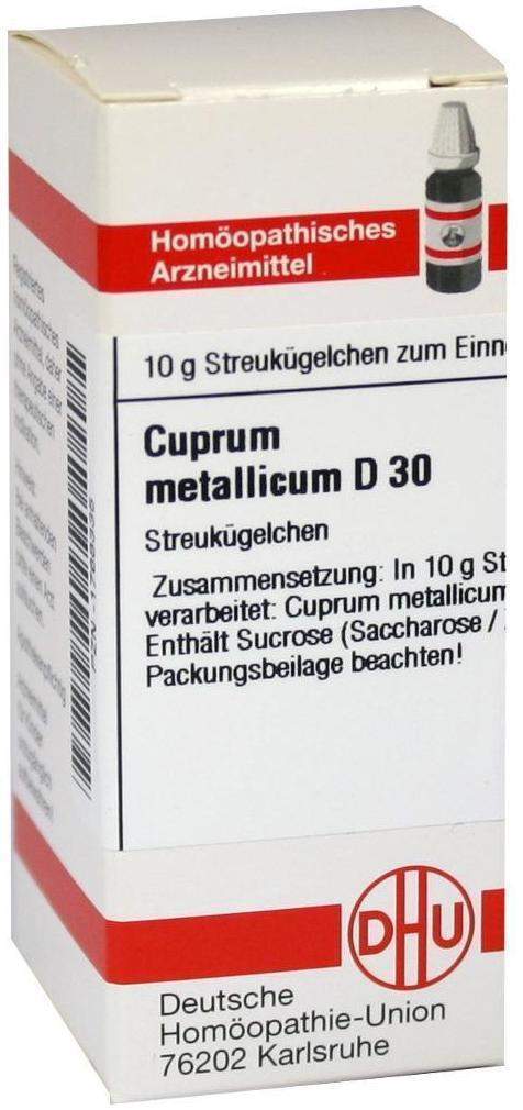 Dhu Cuprum Metallicum D30 10 G Globuli