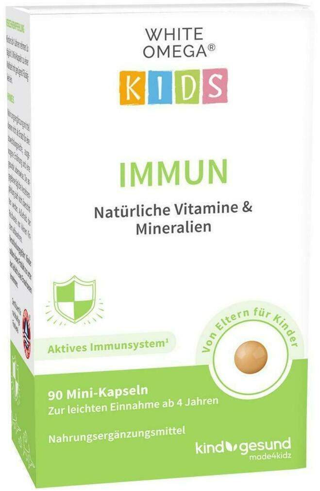 White Omega Kids Immun Weichkapseln