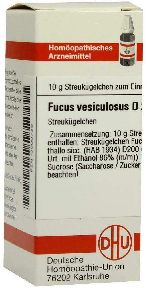 Dhu Fucus Vesiculosus D200 Globuli