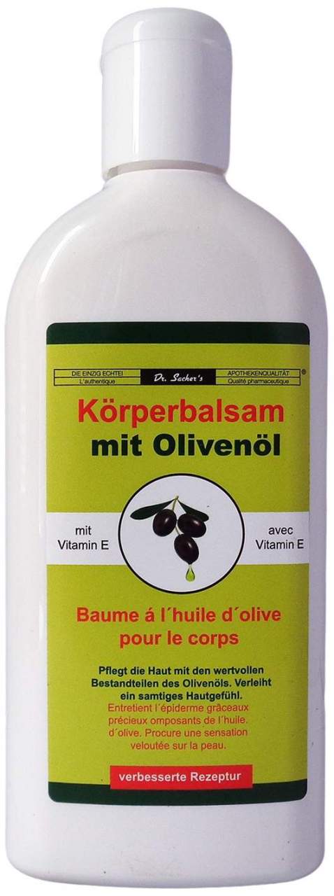 Olivenöl Körperbalsam Mit Vitamin E 250ml