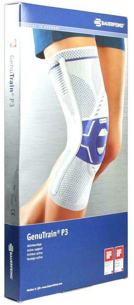 Genutrain Kniebandage P3 Links Gr.3 Natur