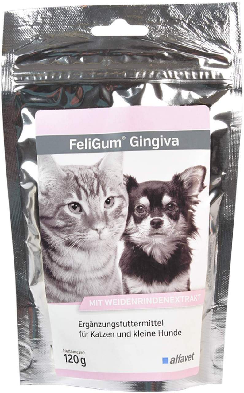 FeliGum Gingiva 60 Kaudrops für Katzen und kleine Hunde