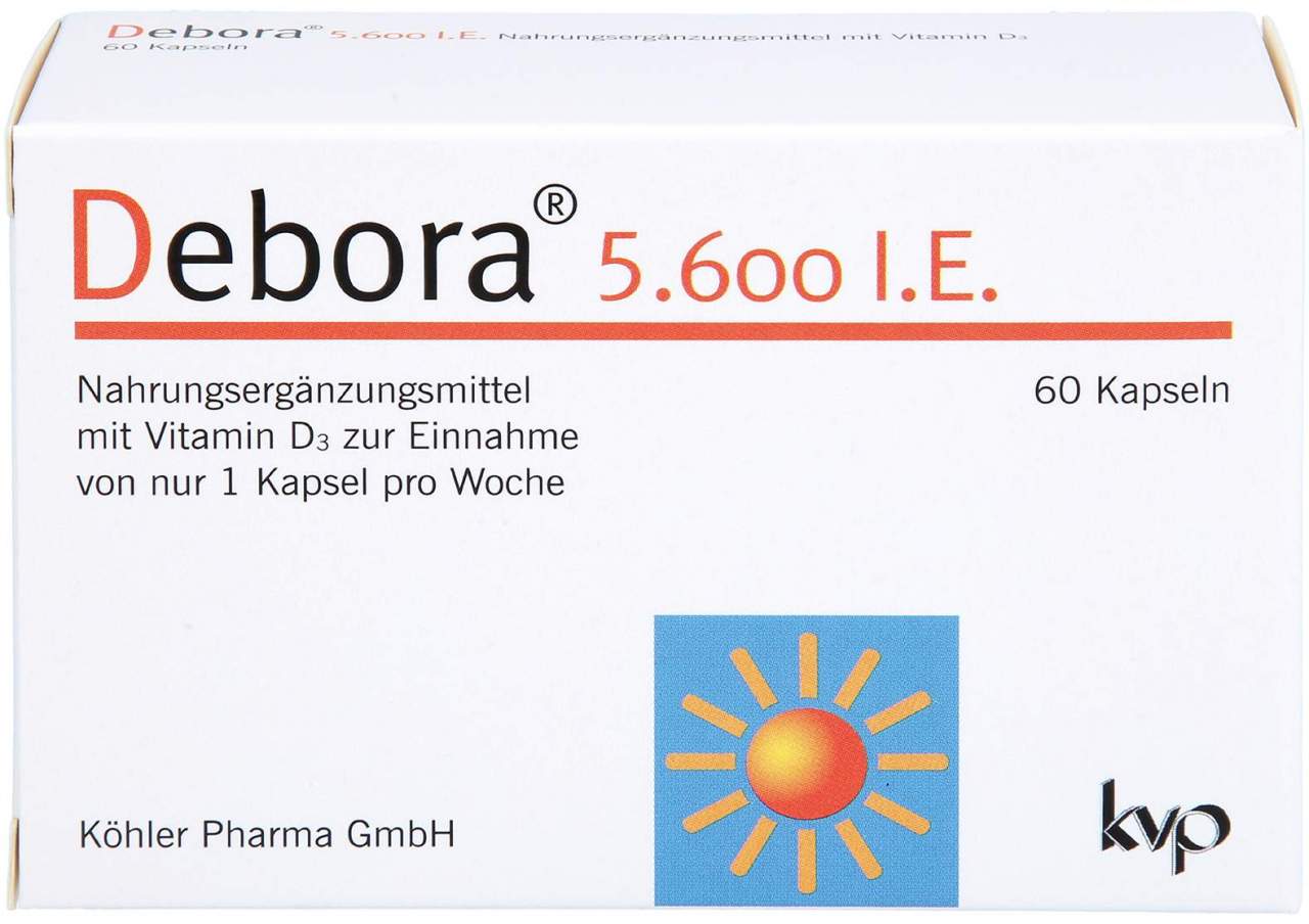 Debora 5600 I.E. 60 Kapseln