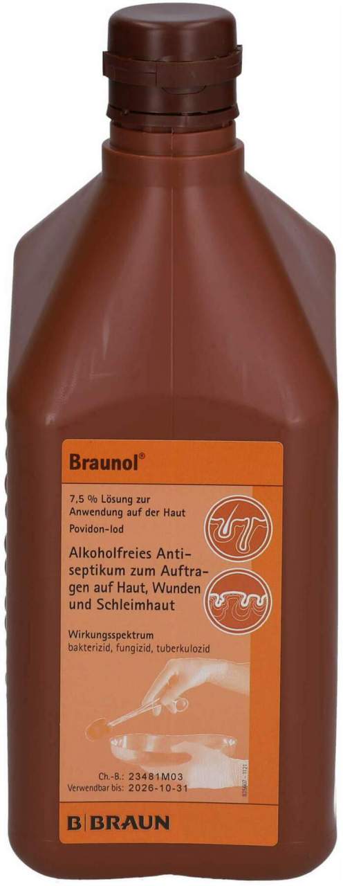 Braunol Schleimhautantiseptikum 10 X 1000 ml Lösung