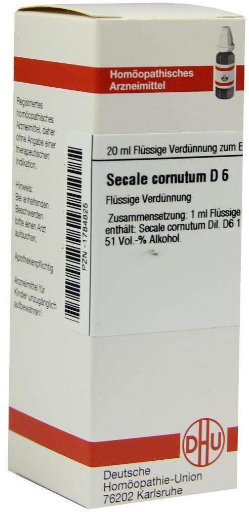 Dhu Secale Cornutum D6 20 ml Dilution