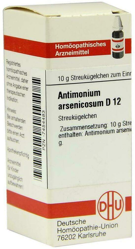 Dhu Antimonium Arsenicosum D12 Globuli