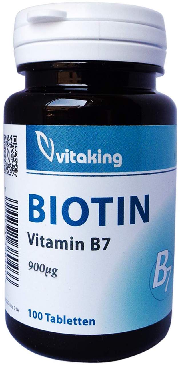 Vitamin B7 Biotin 900 µg 100 Kapseln