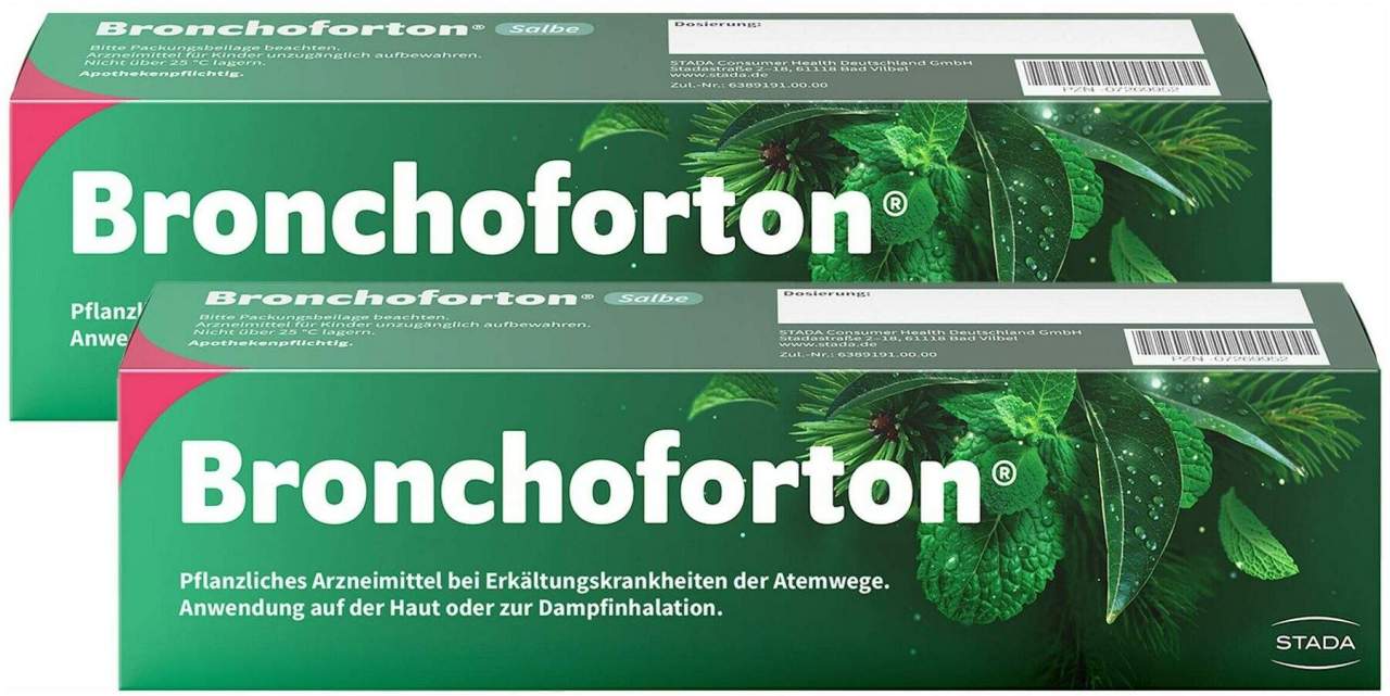Bronchoforton Salbe 2 x 100 g