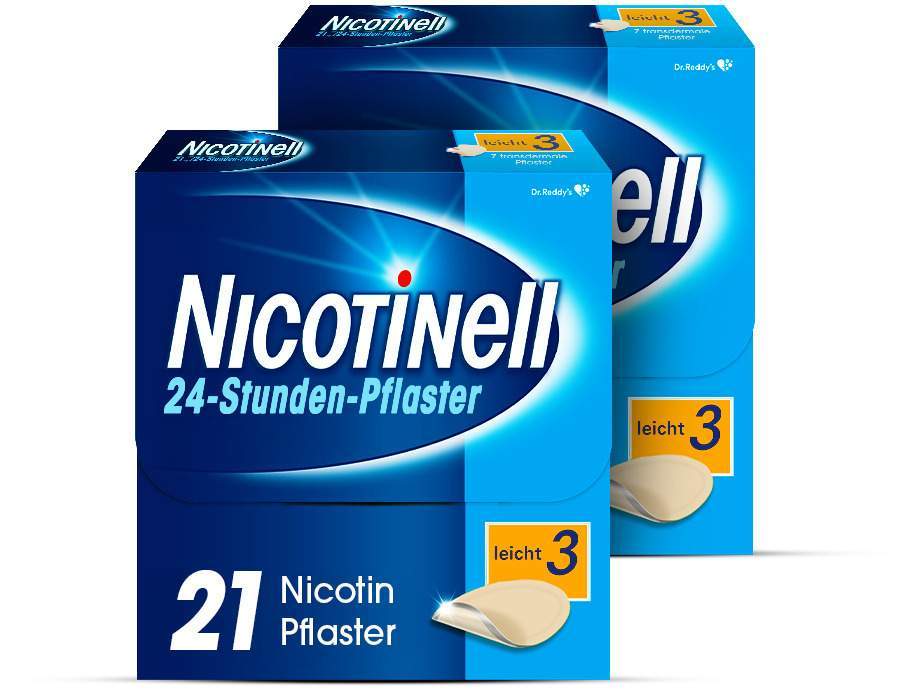 Nicotinell 7 mg 24-Stunden-Pflaster 2 x 21 Stück