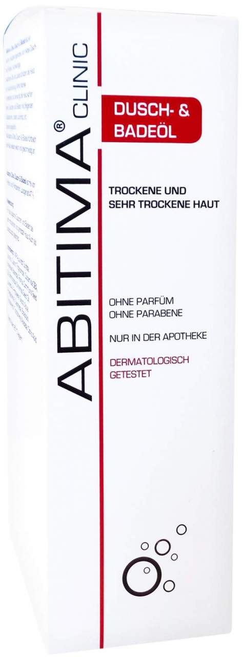 Abitima Clinic Dusch- und Badeöl 200 ml Öl - Bei trockener Haut