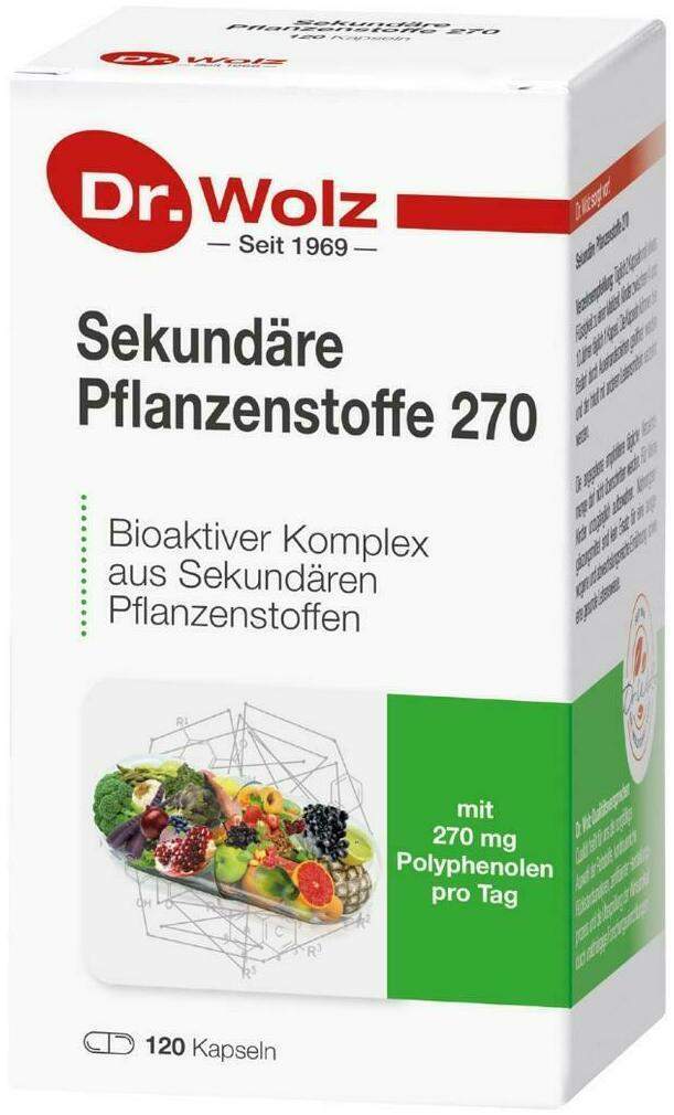 Sekundäre Pflanzenstoffe 270 Kapseln