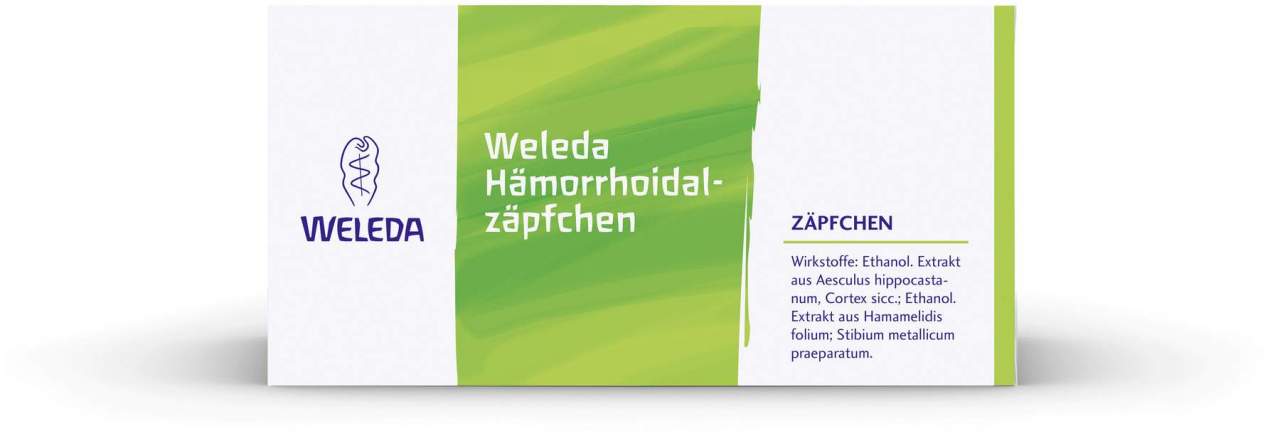 Weleda Hämorrhoidal Zäpfchen 10 Stück