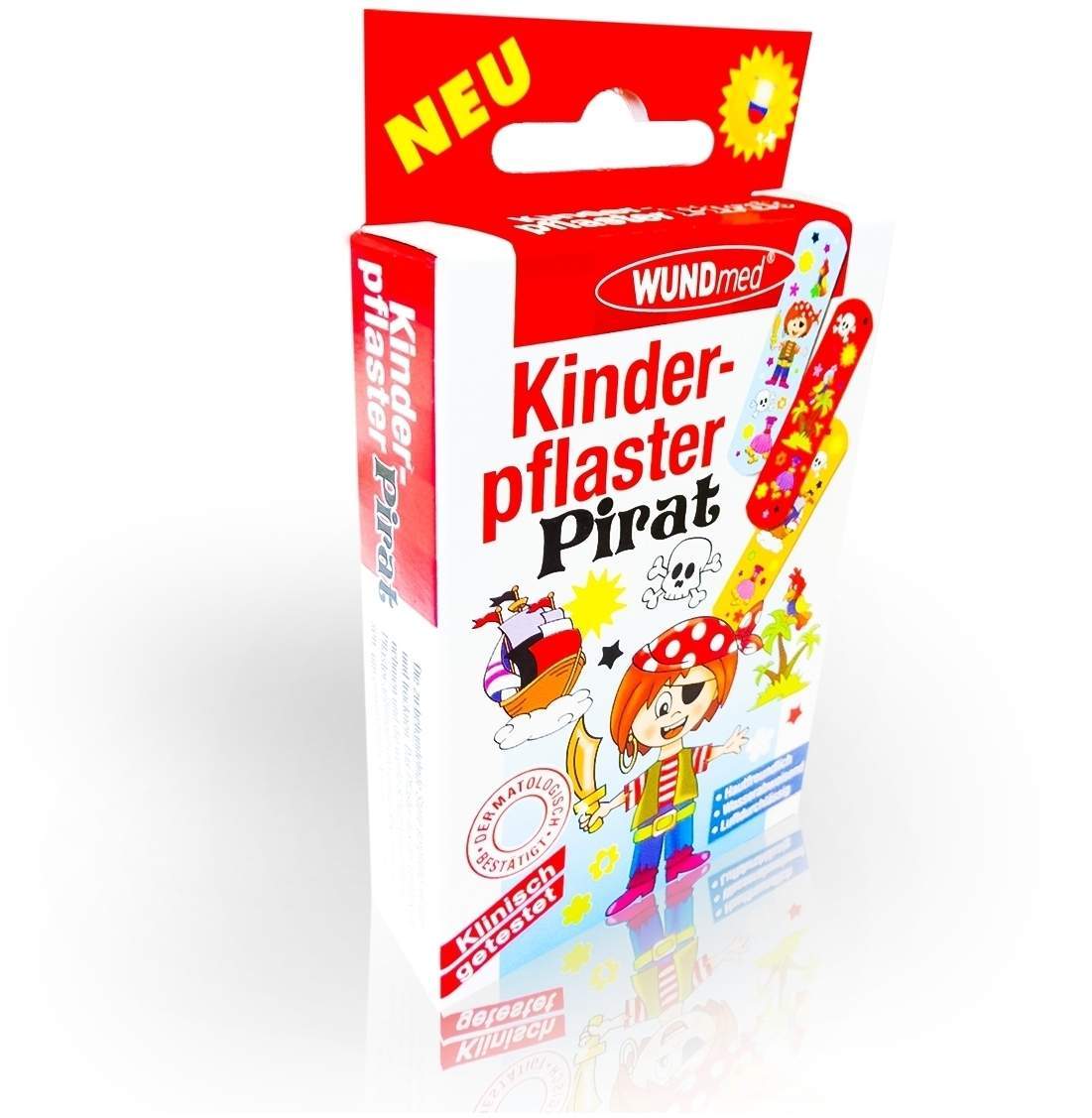 Kinderpflaster Pirat 10 Stück