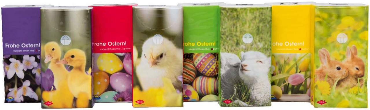Taschentücher Motiv Ostern