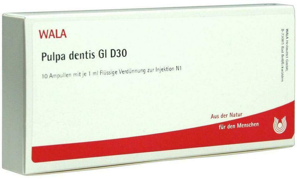 Wala Pulpa Dentis Gl D30 10 X 1 ml Ampullen