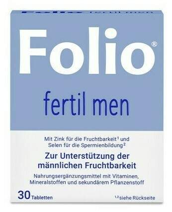 Folio Fertil Men 30 Tabletten