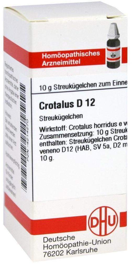 Dhu Crotalus D12 Globuli