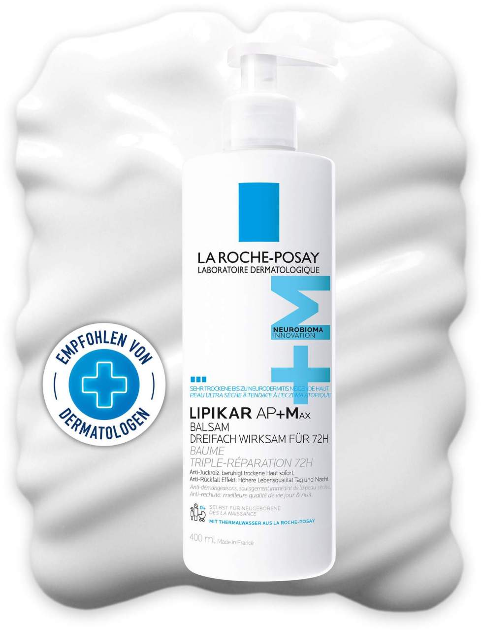 La Roche Posay Lipikar Baume AP+ Max 400 ml Balsam