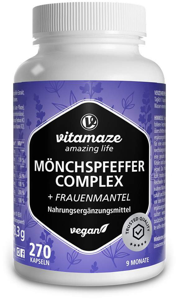 Mönchspfeffer Complex Frauenmantel 270 Kapseln