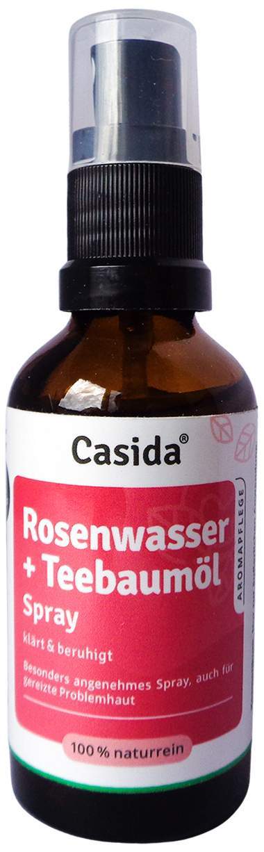 Rosenwasser & Teebaumöl Spray 50 ml