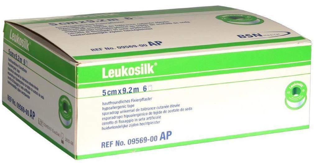 Leukosilk 9,2 M X 5 cm 9569