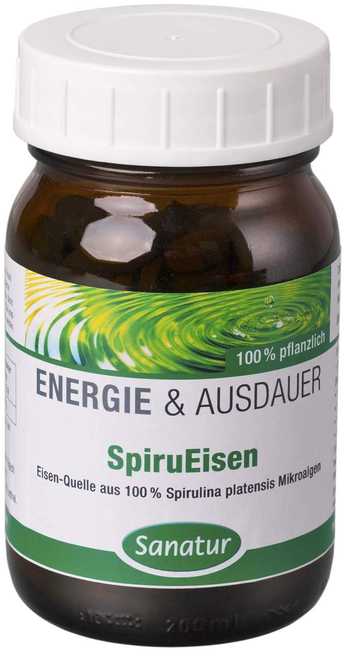 Eisen Spirulina Hefefrei 400 mg 100 Tabletten