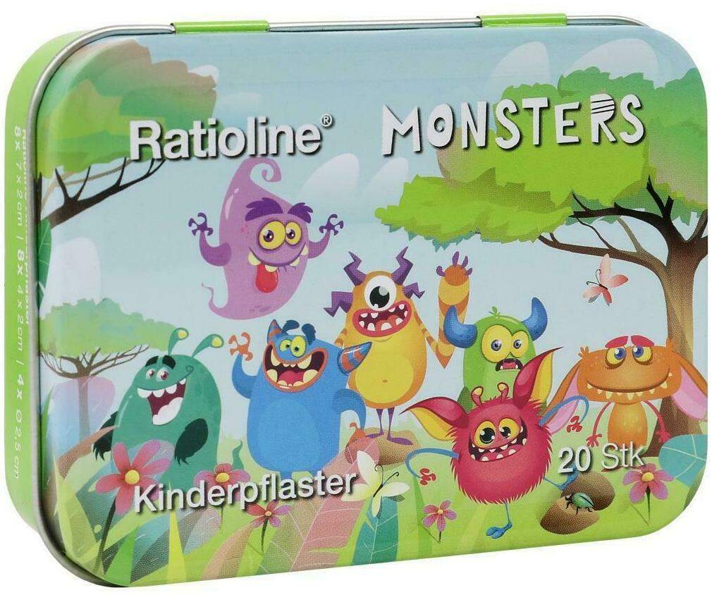 Ratioline Kinderpflaster Strips 3 Größen Ble