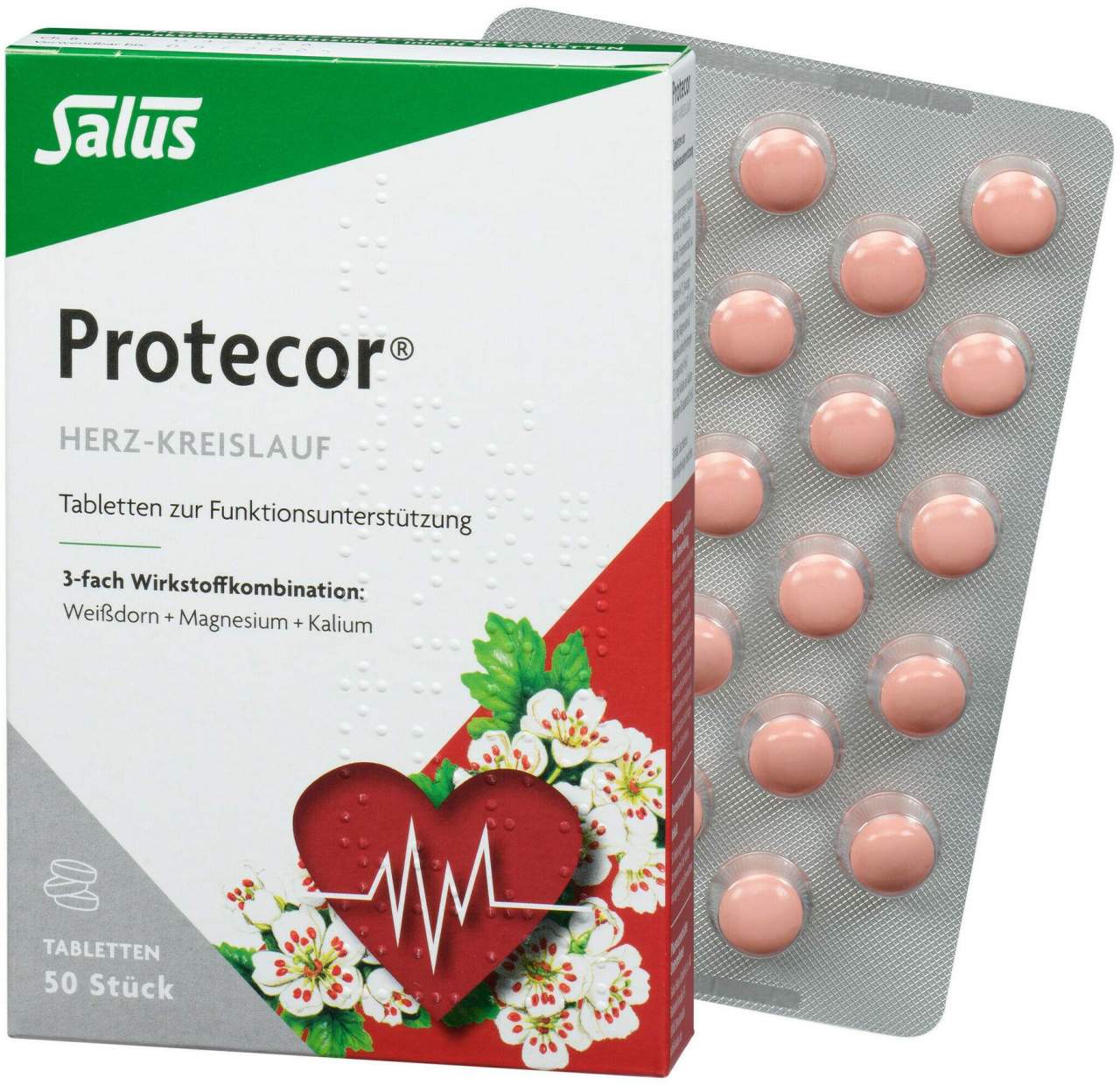 Protecor Herz Kreislauf 50 Überzogene Tabletten